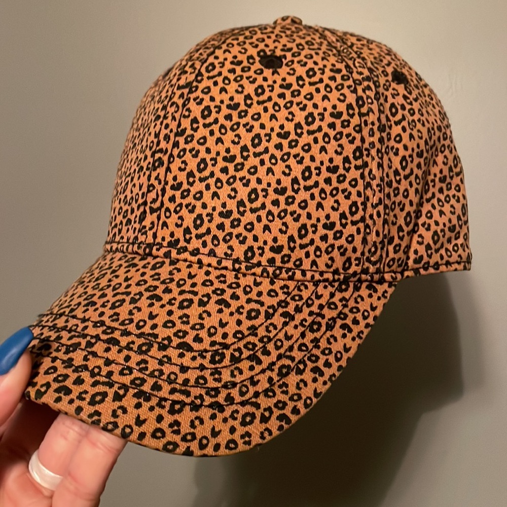 Cheetah dad hat